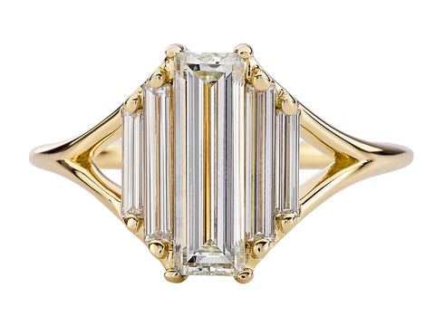 Antique Art Deco Rose Cut Diamond Ring (circa 1920's)