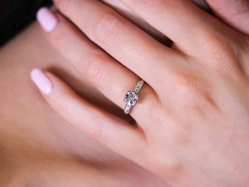 Antique Art Deco Lambert Bros. Diamond Ring (circa 1920's)