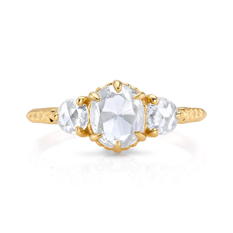 Paraiba Tourmaline and Diamond Halo Ring in Platinum