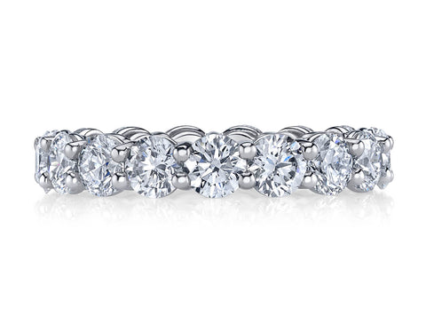 Rose Cut Diamond Wedding Band