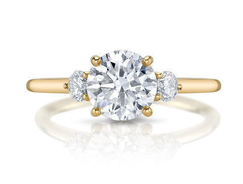 Paraiba Tourmaline and Diamond Halo Ring in Platinum
