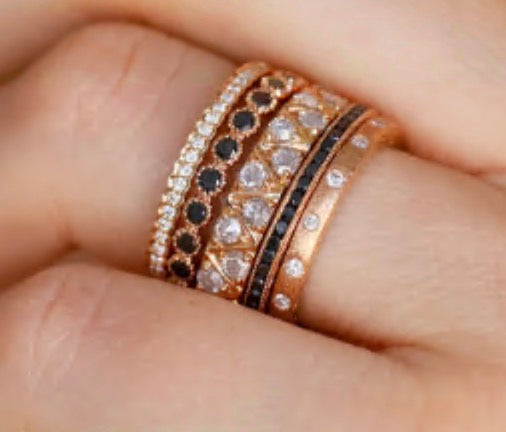 "Dunes" White Diamond Wedding Band