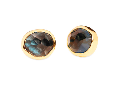Asymmetric Diamond Encrusted Band in 14K Yellow Gold