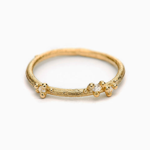 Diamond Eternity Wedding Band in Yellow Gold