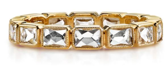 Vintage-Inspired French Cut Diamond