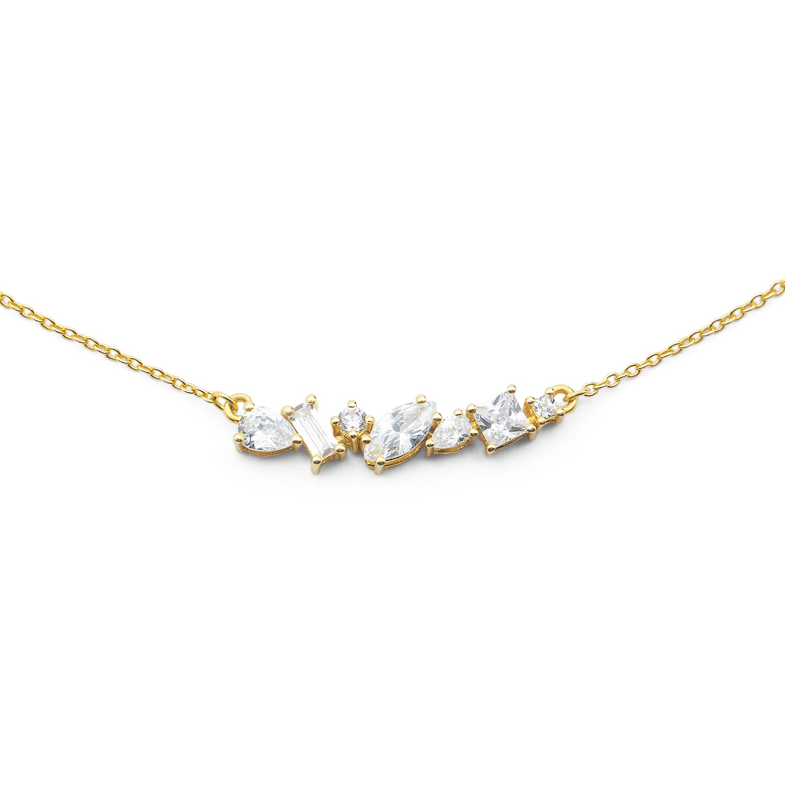 Diamond Trellis Choker Necklace