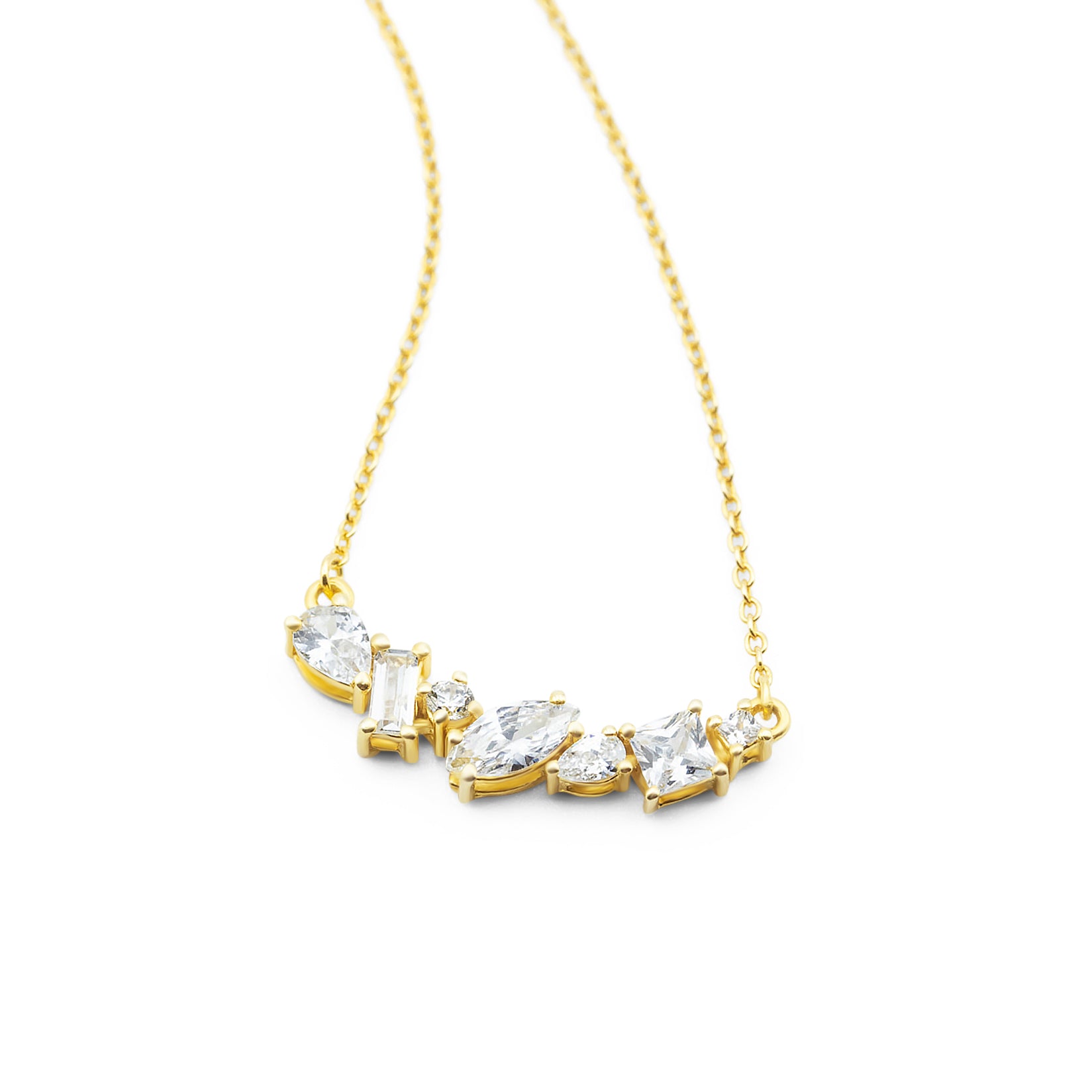 Diamond Trellis Choker Necklace