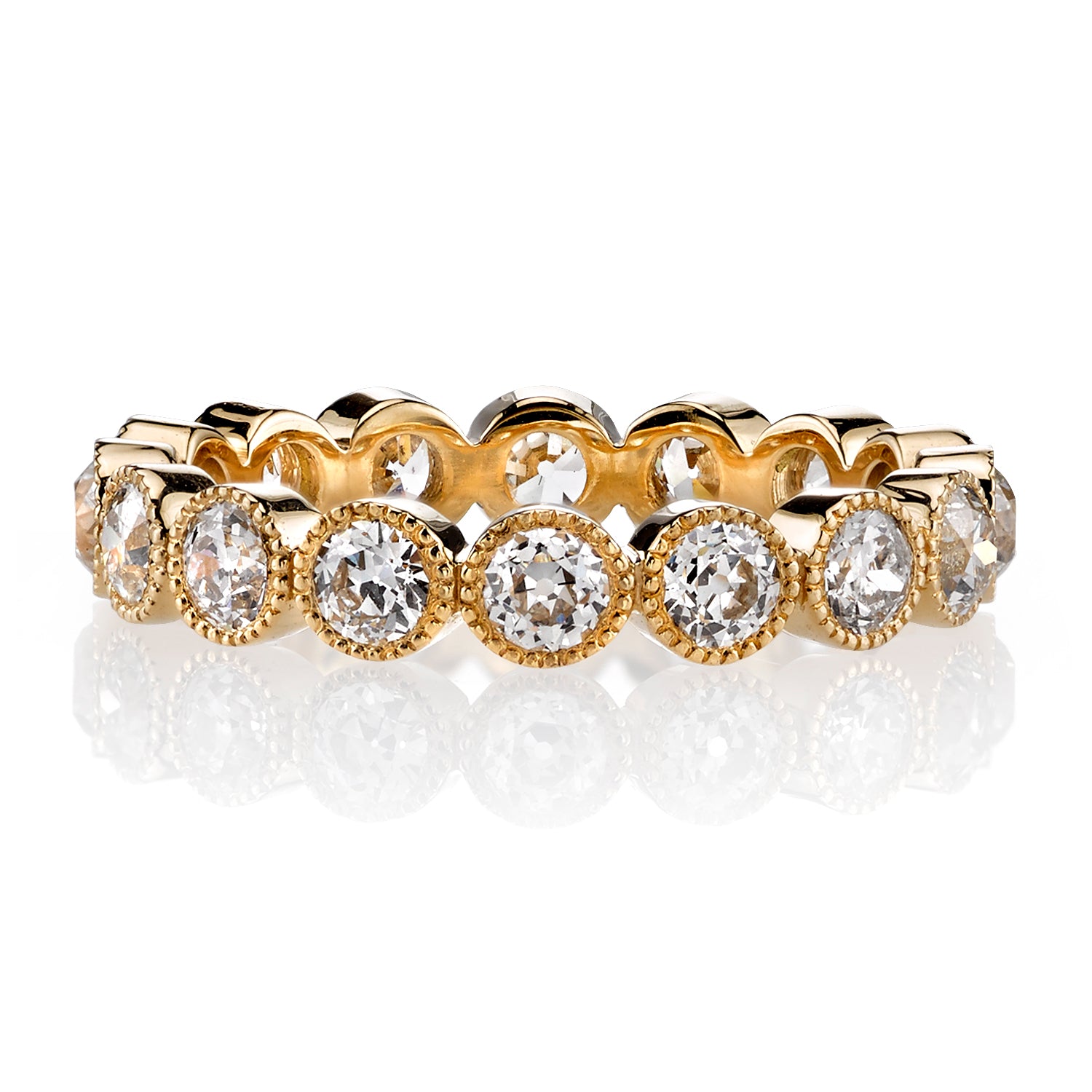 Vintage-Inspired Diamond Eternity