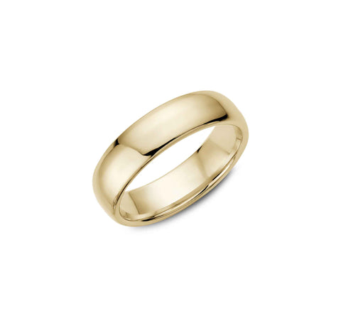 Platinum and White Gold Men's Wedding Band