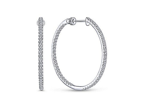 Open Center Diamond Wedding Band