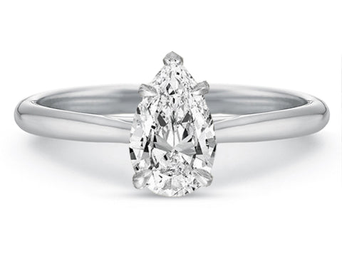 Cushion Diamond Solitaire Engagement Ring