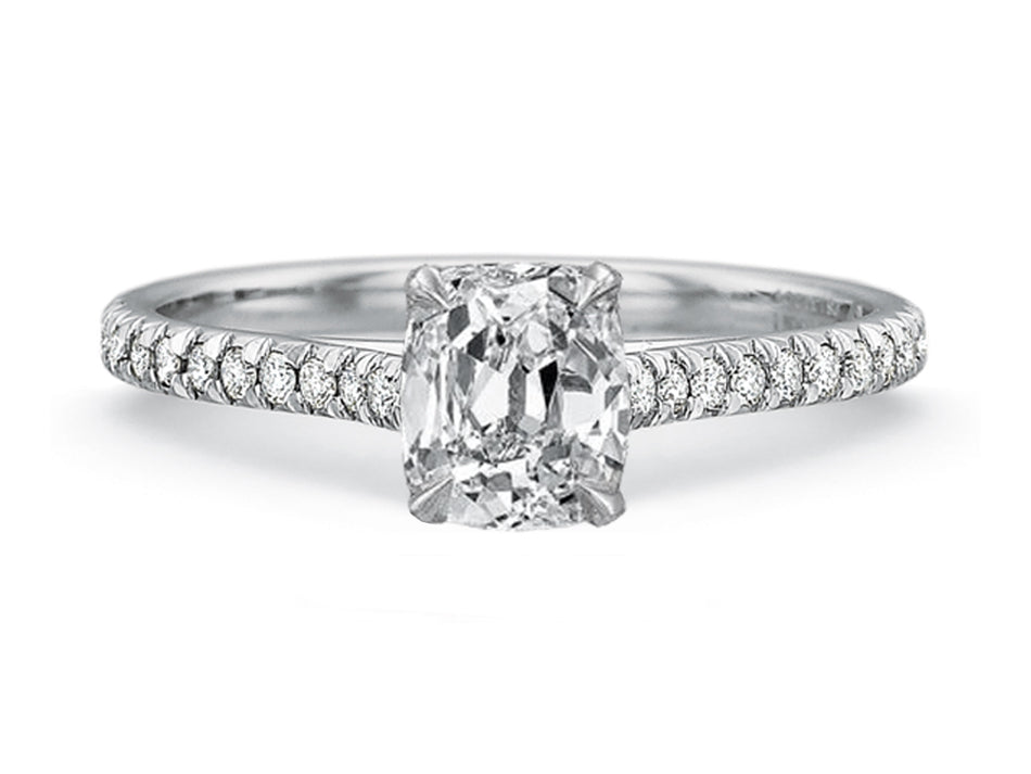 Cushion Diamond Engagement Ring