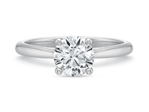 Baguette Diamond Symmetry Engagement Ring