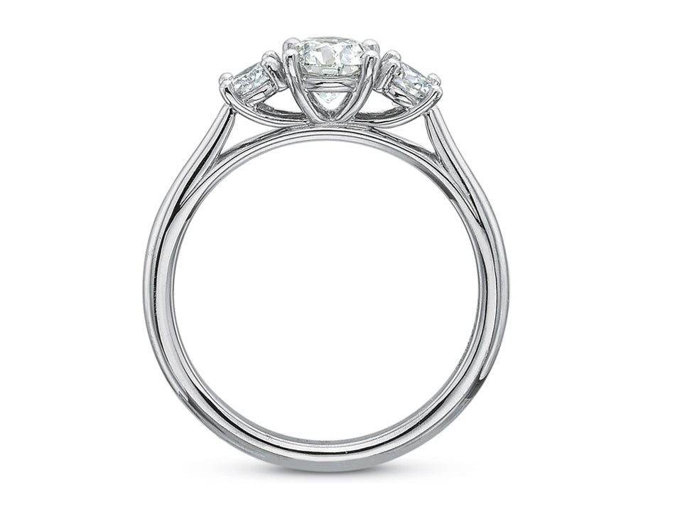 "Hearts and Arrows" Diamond Engagement Ring at the Best Jewelry Store in Washington DC