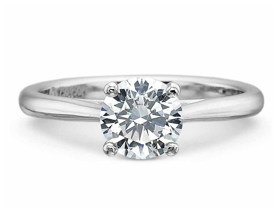 Round Brilliant Diamond Solitaire Engagement Ring