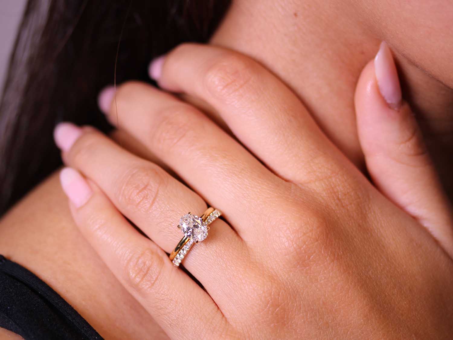 Oval Brilliant Diamond Solitaire Engagement Ring