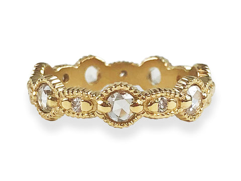 Vintage Diamond Ring in 14K/18K Gold (circa 1940's)
