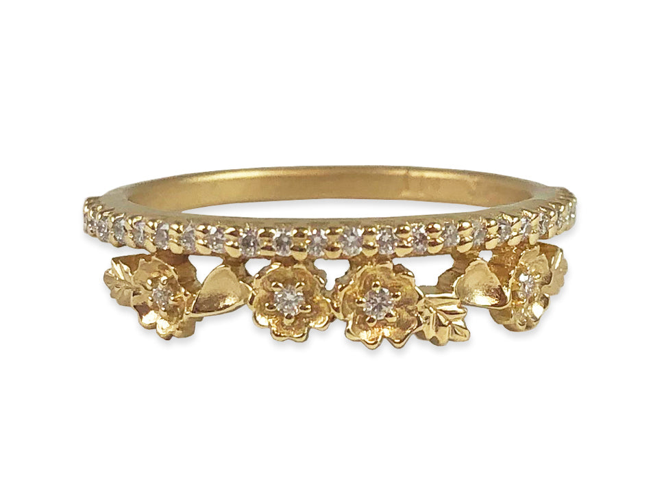 Megan Thorne Floral Wedding Band in Washington DC