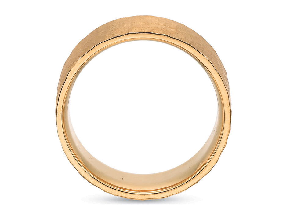 18K Rose Gold Men's Wedding Band