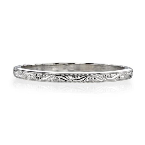 Mixed-Cut Diamond "Addie" Eternity Wedding Band in Platinum