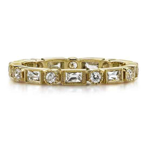 Vintage-Inspired Diamond "Nicole" Engagement Ring