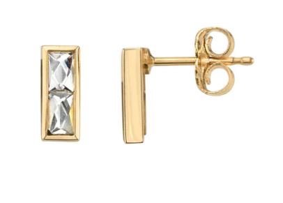 Pavé Rustic Gray Diamond Earrings