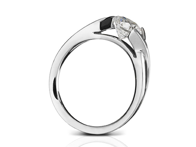 Round Brilliant Diamond Solitaire Engagement Ring