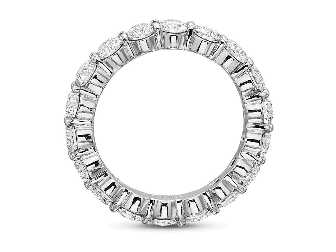 Round Diamond Eternity Wedding Band in Platinum