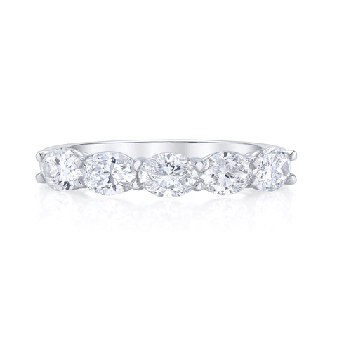 Diamond "Laurel" Wedding Ring Guard