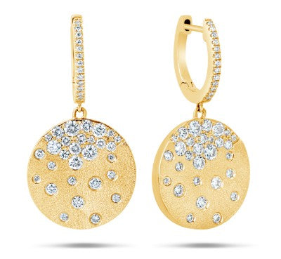 Vintage Diamond Drop "Randi" Earrings