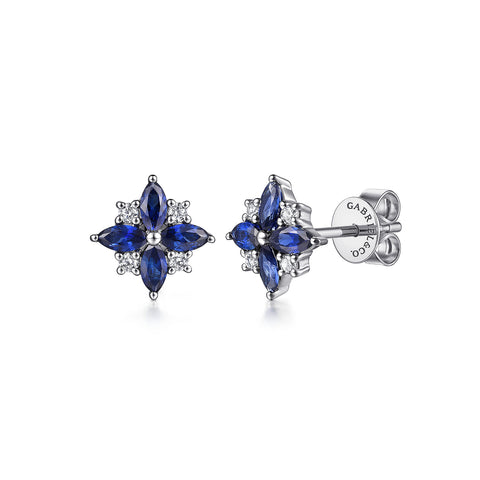 Black Diamond Briolette Drop Earrings