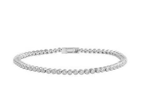 Three-Link Diamond Bracelet
