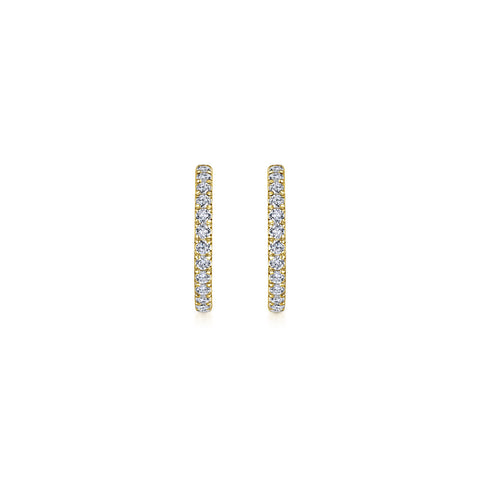 Round Diamond "Aurelia" Ring in 18K Yellow Gold