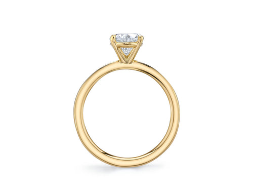 Brilliant Round Diamond Solitaire Engagement Ring
