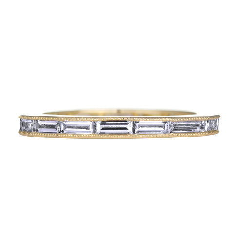 18K Yellow Gold Men's Wedding Band