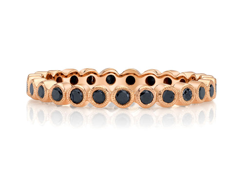 Black Diamond Eternity Wedding Band