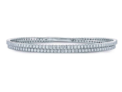 Pavé Diamond Wrap-Around Bracelet