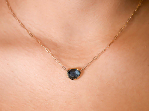 London Blue Topaz Pendant Necklace