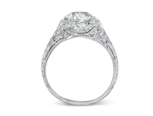 Antique (Edwardian) Diamond Engagement Ring (circa 1905)