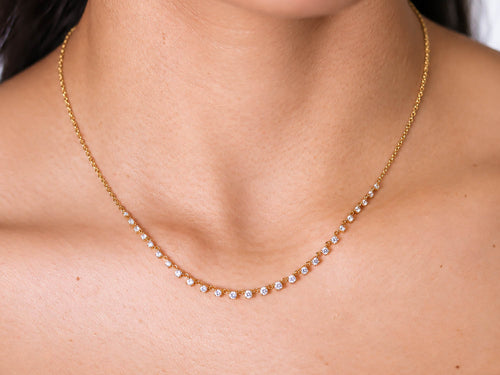 Diamond Tennis Necklace