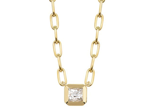 French Cut Diamond Karina Necklace