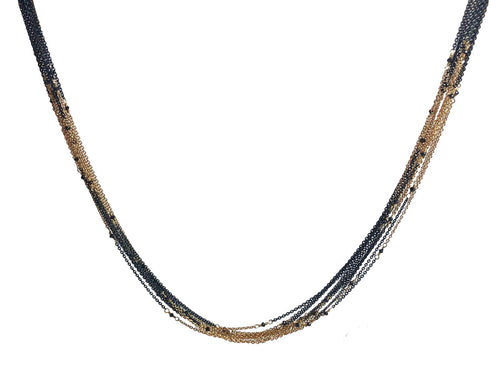 Black Diamond Ombre Necklace