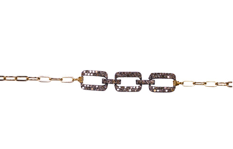 "New York Chain" Diamond Bracelet