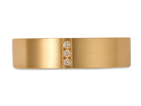Scattered Diamond Cluster Cigar Band