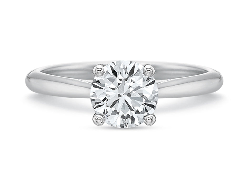 Round Brilliant Diamond Solitaire Engagement Ring – www.igorman.com
