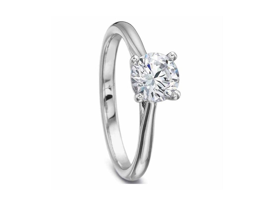 Platinum Diamond Engagement Ring at the Best Jewelry Store in Washington DC