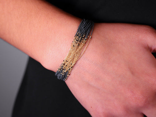 Black Diamond Ombre Bracelet