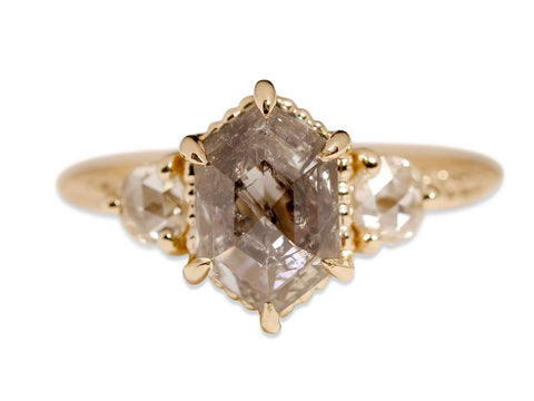 Edwardian Era (Circa 1905) Platinum and Diamond Antique Ring